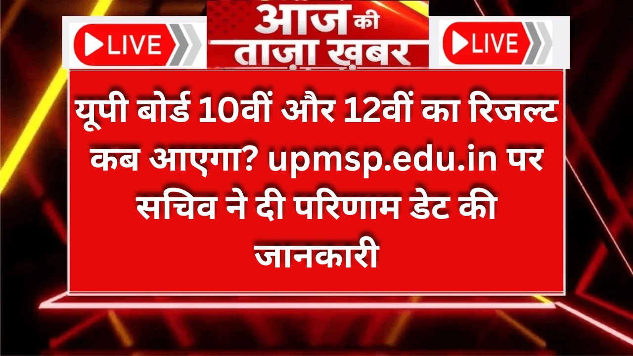 UP Board Result 2025