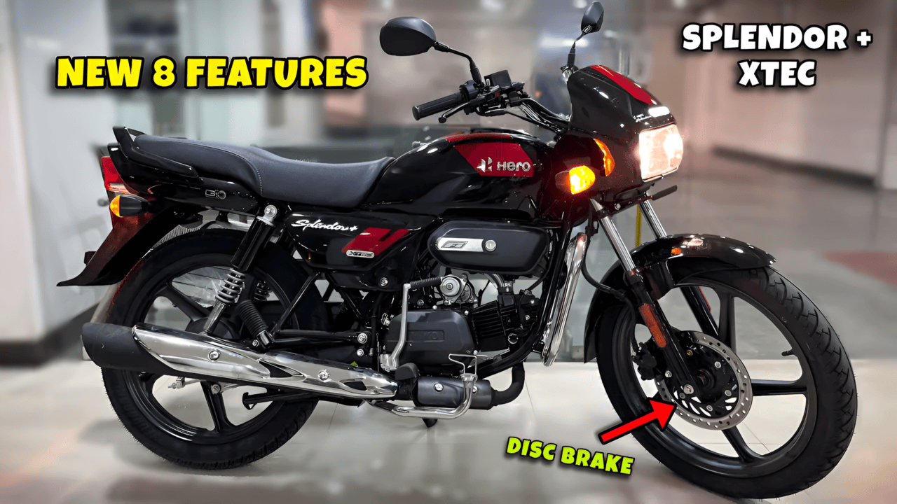 सिर्फ ₹10000 देकर के एकदम चमचमाती हुई Hero Splendor Plus XTEC Disc बाइक लाएं घर , मिलेगी 90KMPL की माइलेज और दमदार इंजन –